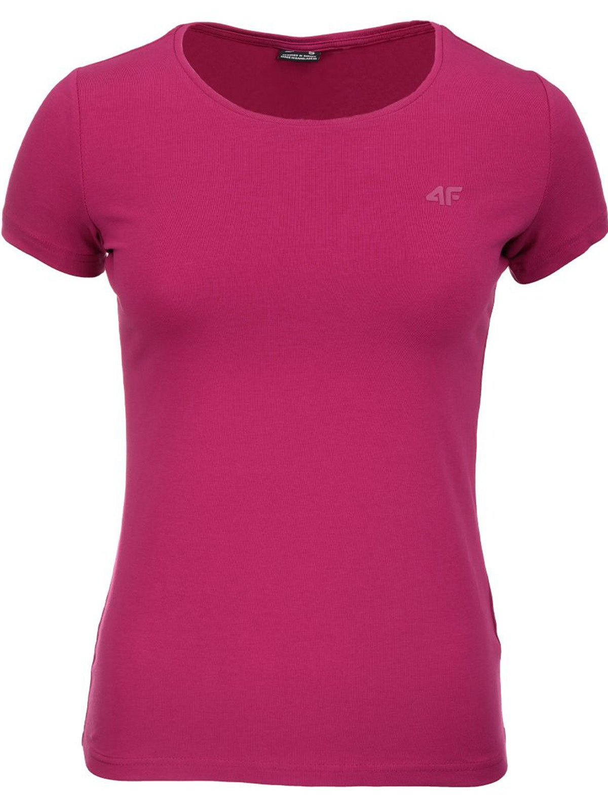 T-shirt Mulher Básica de Algodão 4F