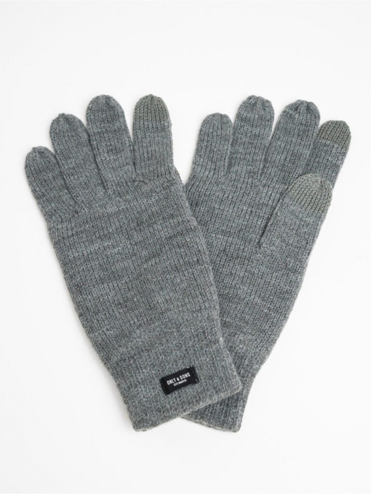 FINGER LINED KNIT GLOVE
