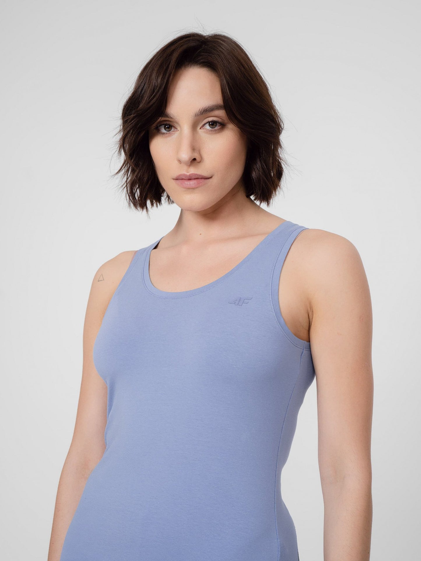 T-shirt Manga Caveada Mulher 4F Basic