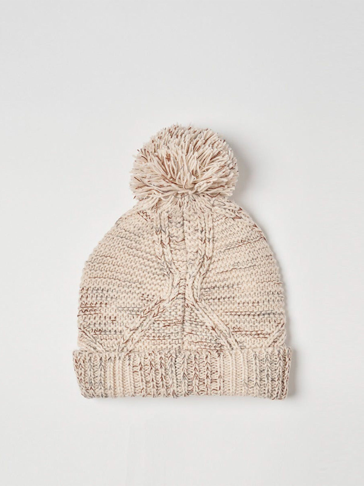 FLECKER POM-POM BEANIE