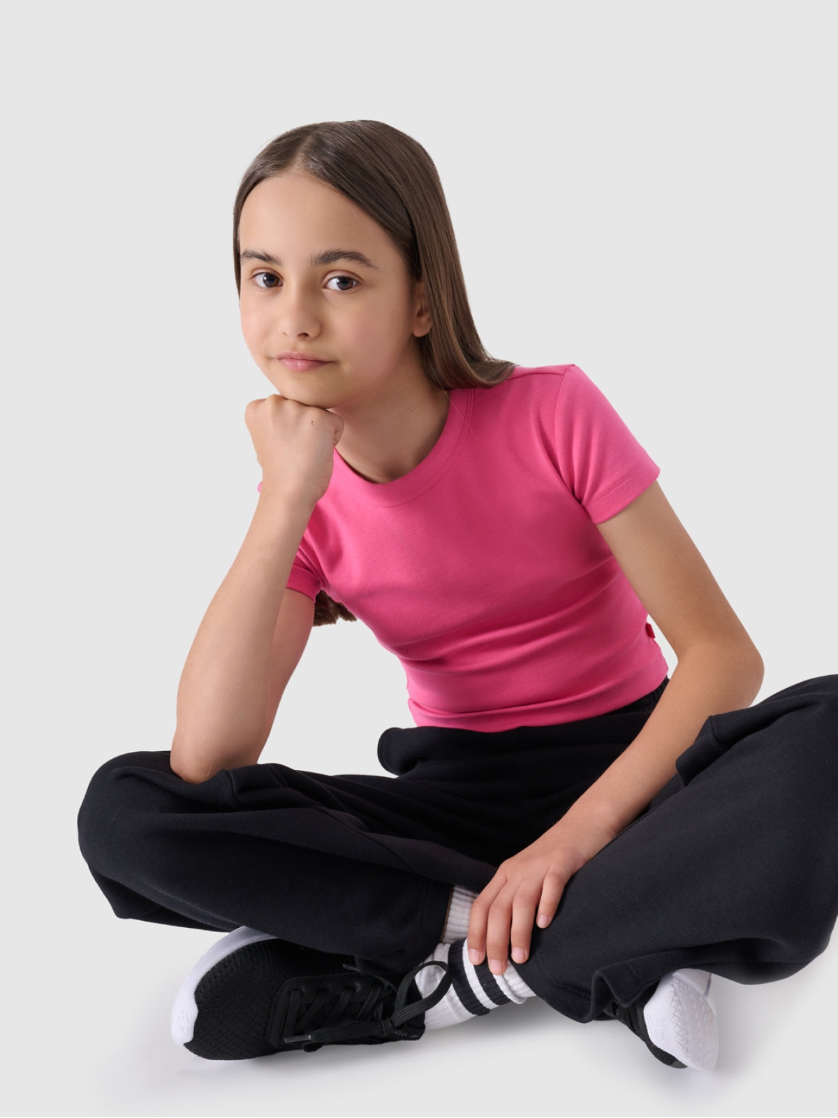 T-shirts de Algodão Básicas Menina 4F