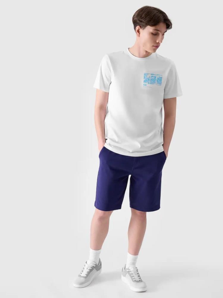 T-shirt de Algodão Homem 4F