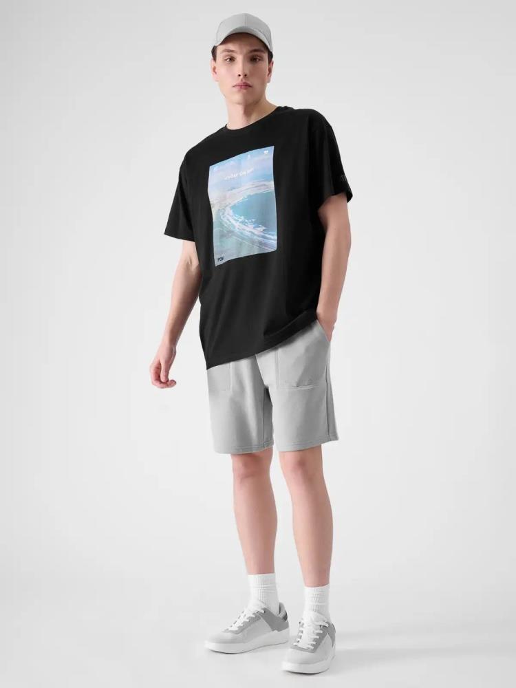 T-shirt de Algodão Homem 4F