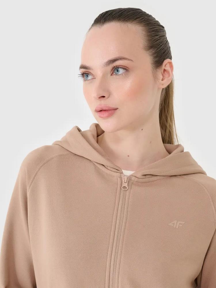 Casacos de Algodão com Capuz Mulher 4F