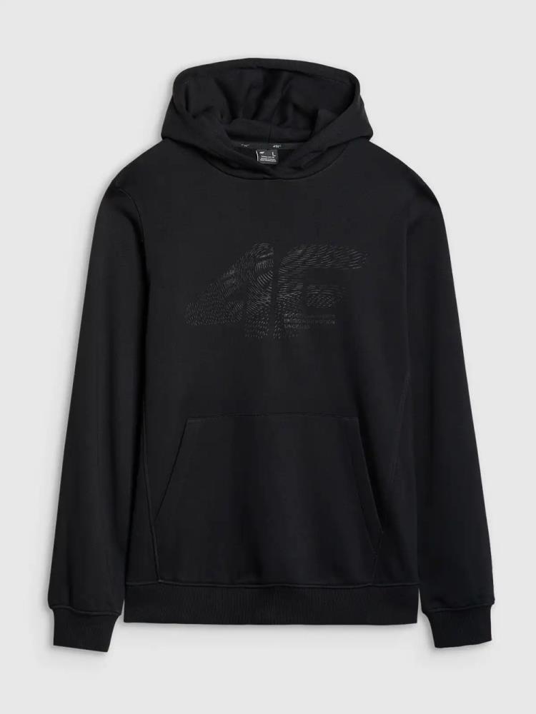 Sweatshirt de algodão com capuz Homem 4F