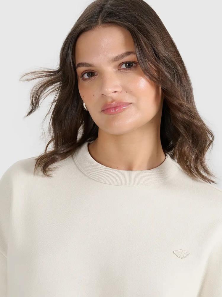 Sweatshirt de algodão Mulher 4F