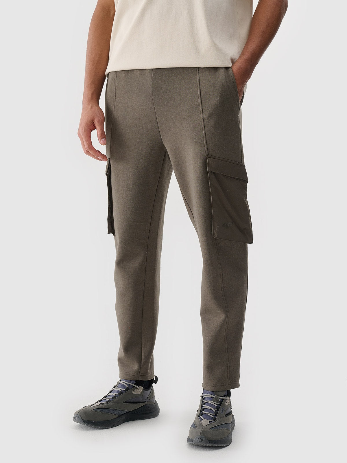 Calças estilo Cargo de Algodão Homem 4F