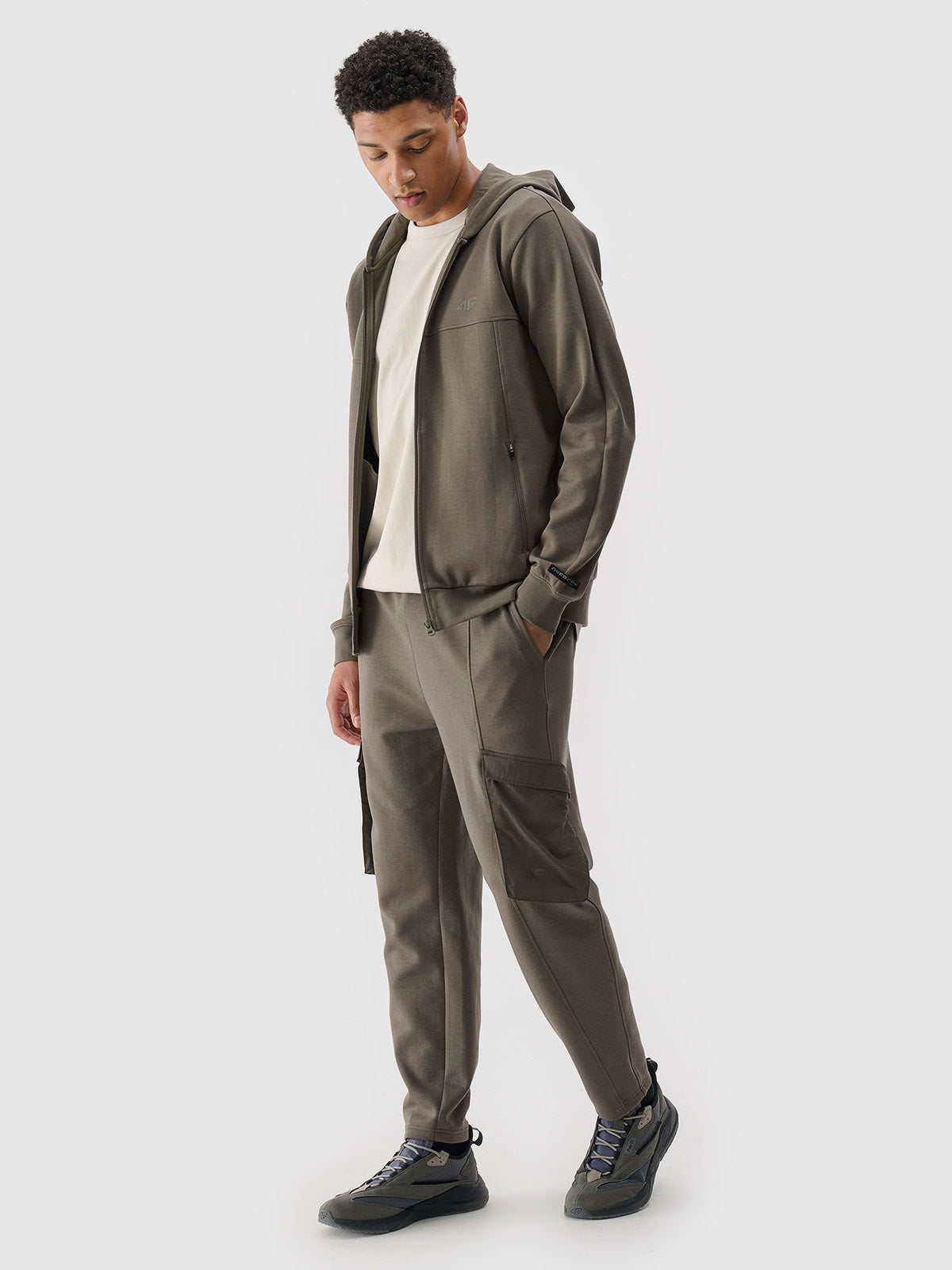 Calças estilo Cargo de Algodão Homem 4F