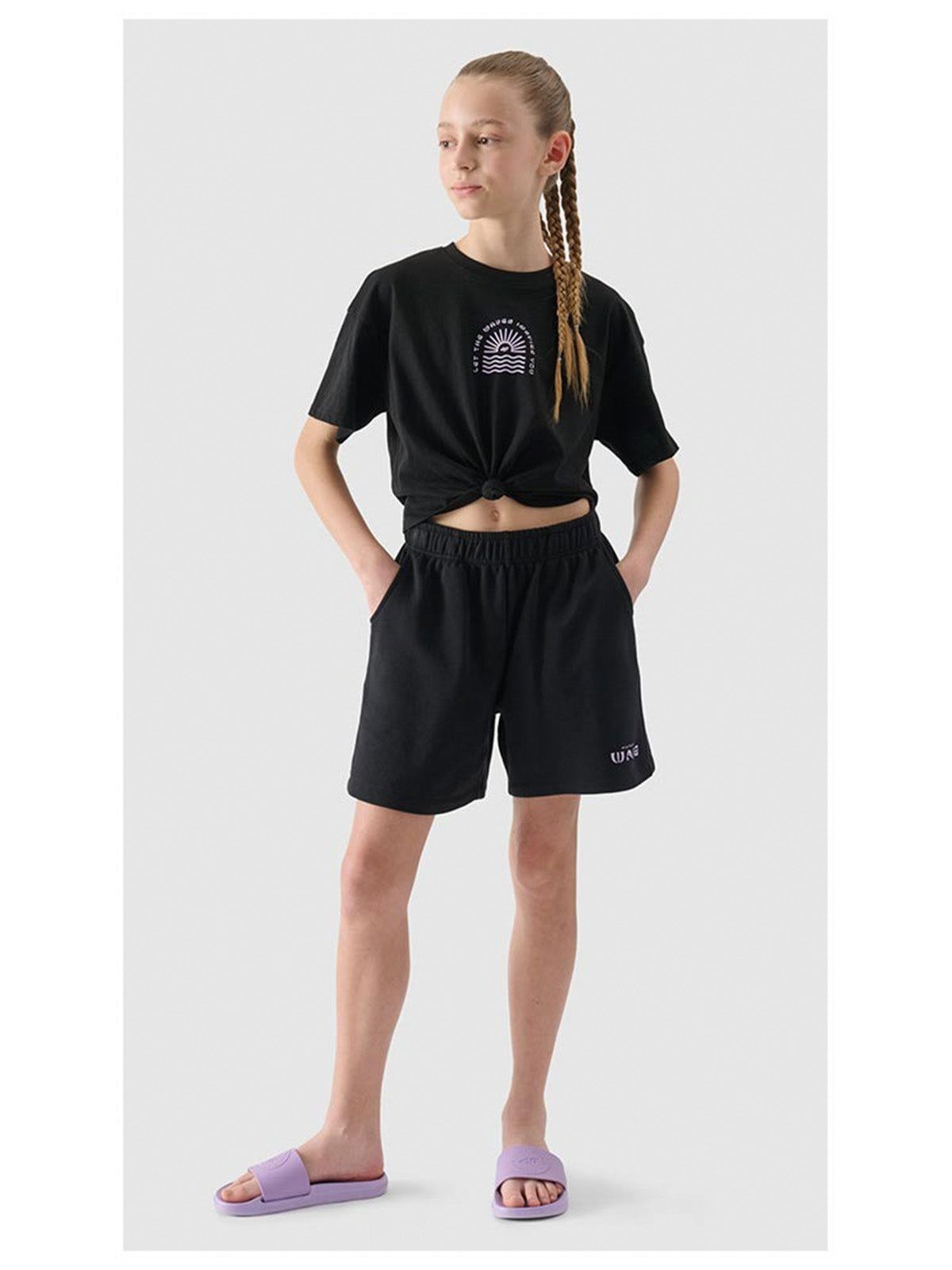 T-shirts de Algodão Menina 4F