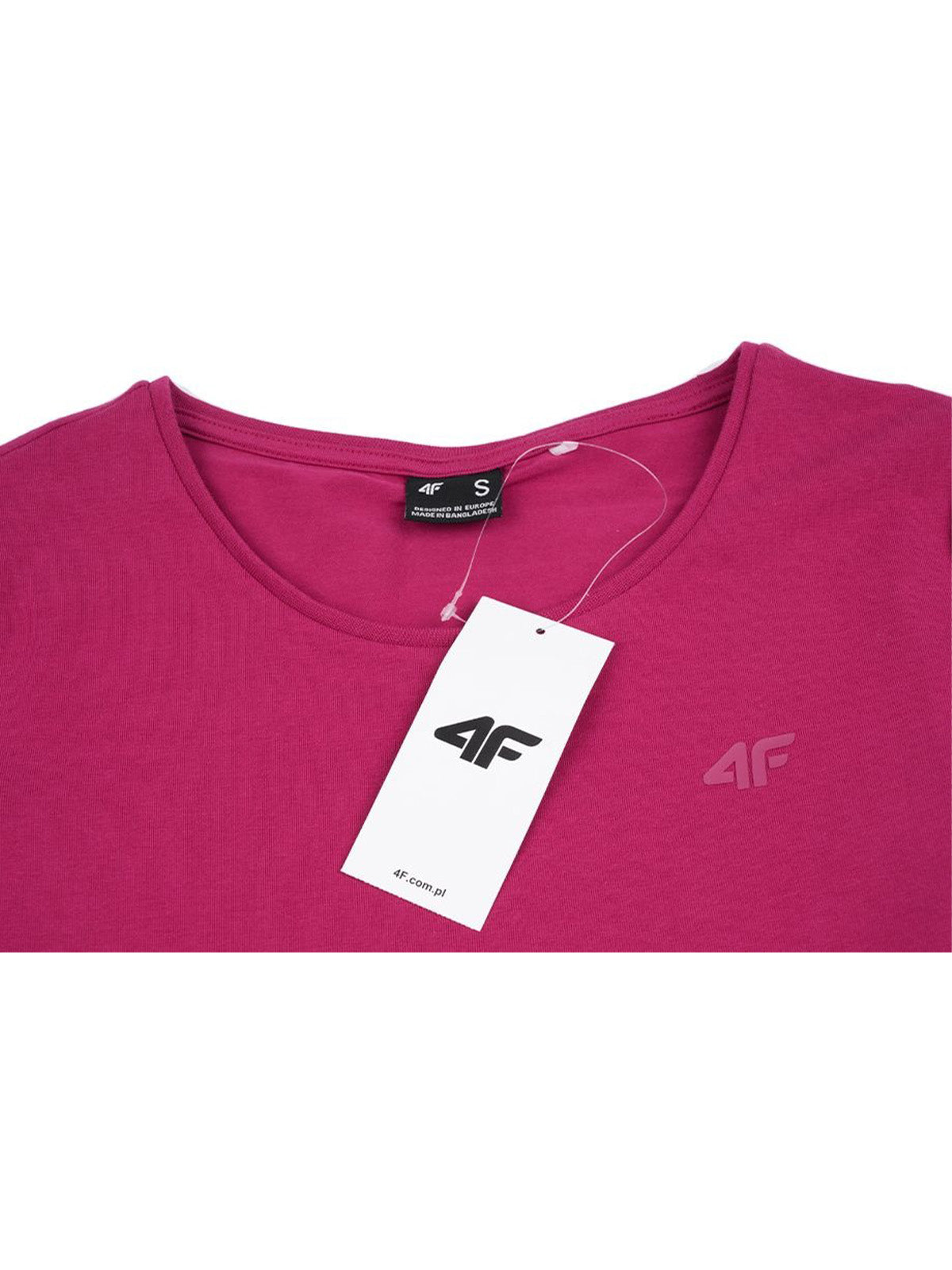 T-shirt Mulher Básica de Algodão 4F