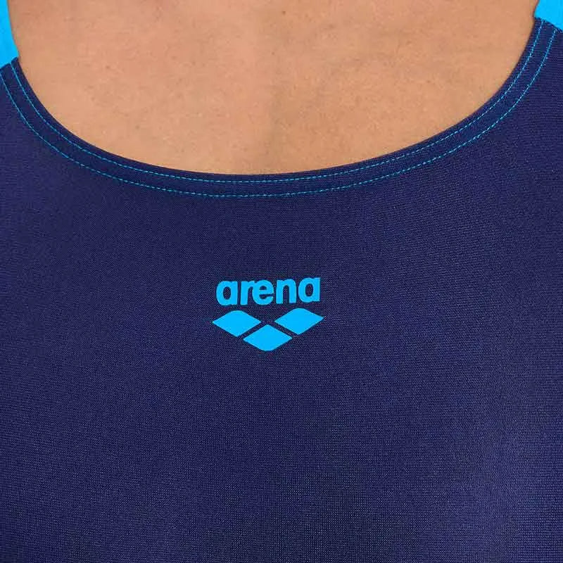Fatos de Banho Mulher Arena Pro Back Graphic