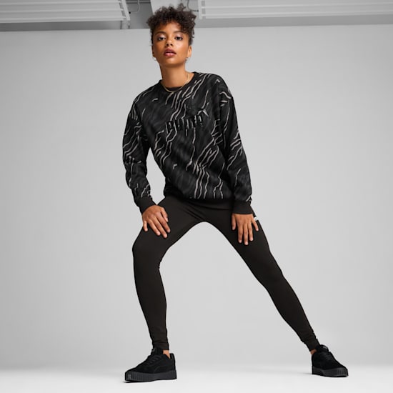 Sweatshirts Mulher Puma Animal Print