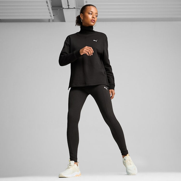 Sweatshirts Mulher Puma Gola Alta