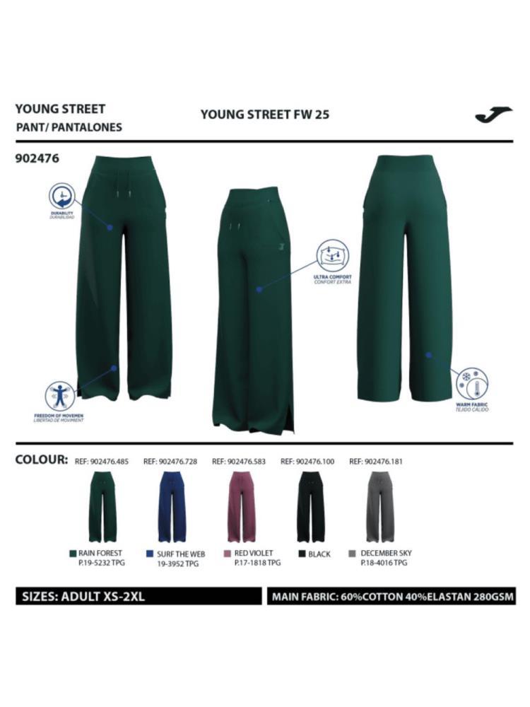 Calças de Algodão Mulher Joma