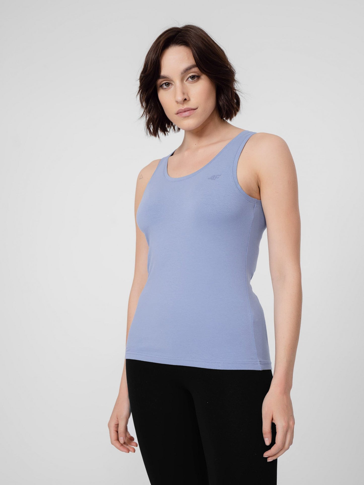 T-shirt Manga Caveada Mulher 4F Basic