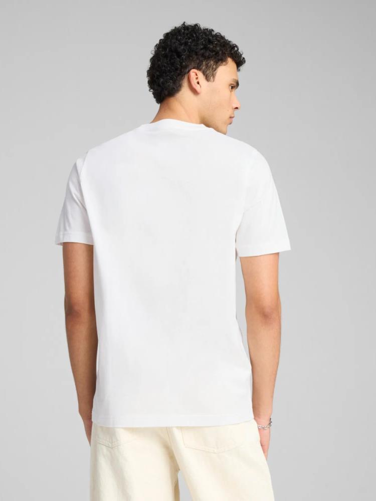 T-shirts de Algodão Homem Puma Graphics Sneaker