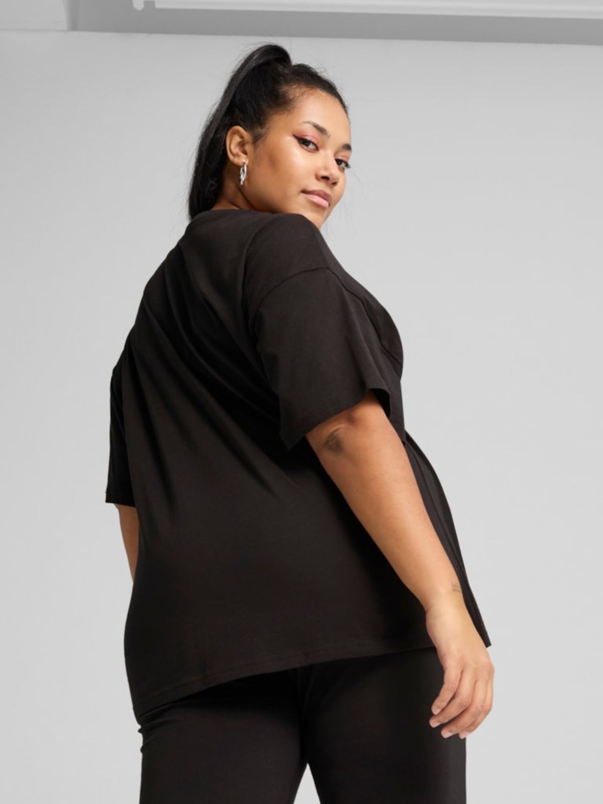 T-shirts de Algodão Mulher Puma Ess Relaxed
