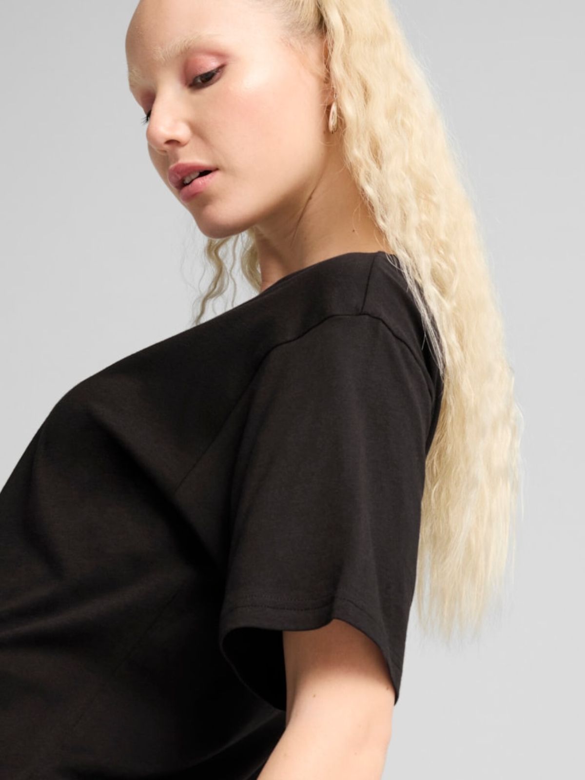 T-shirts de Algodão Mulher Puma Ess Relaxed