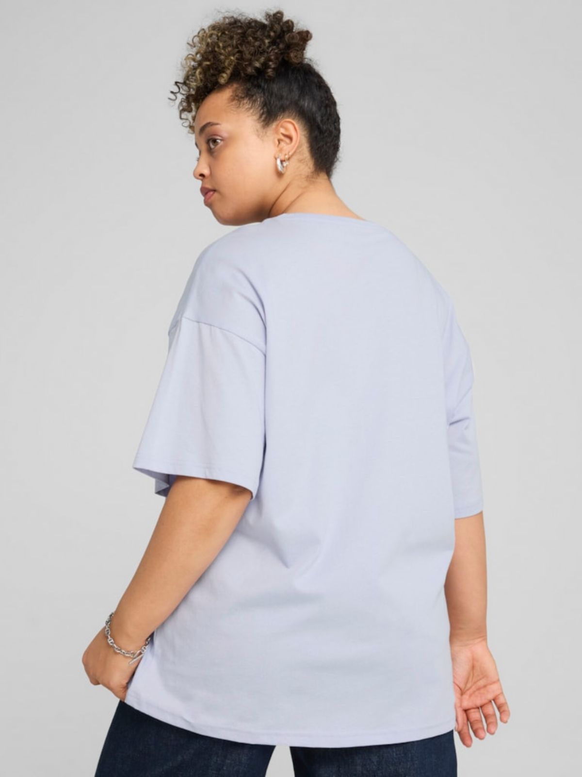 T-shirts de Algodão Mulher Puma Ess Relaxed