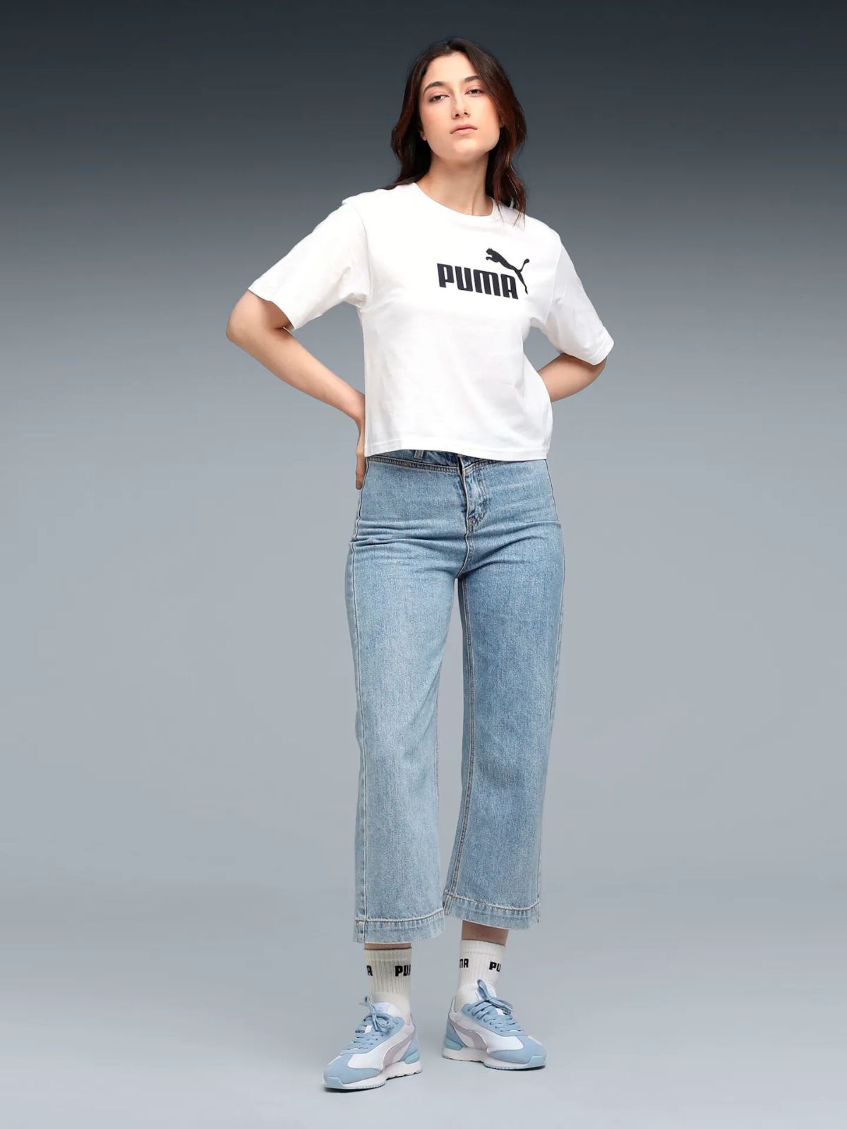 T-shirts de Algodão Mulher Puma