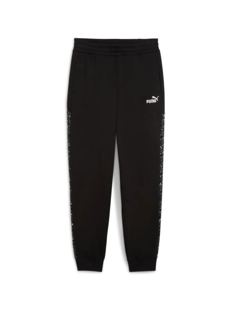 Calças de Algodão Cardado Mulher Puma Graphic Animal Comfort