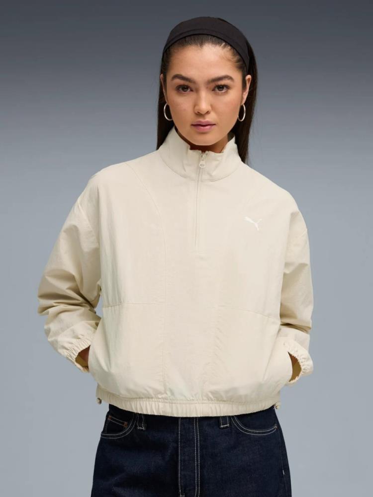 Sweatshirts Meio Fecho Mulher Puma Relaxed