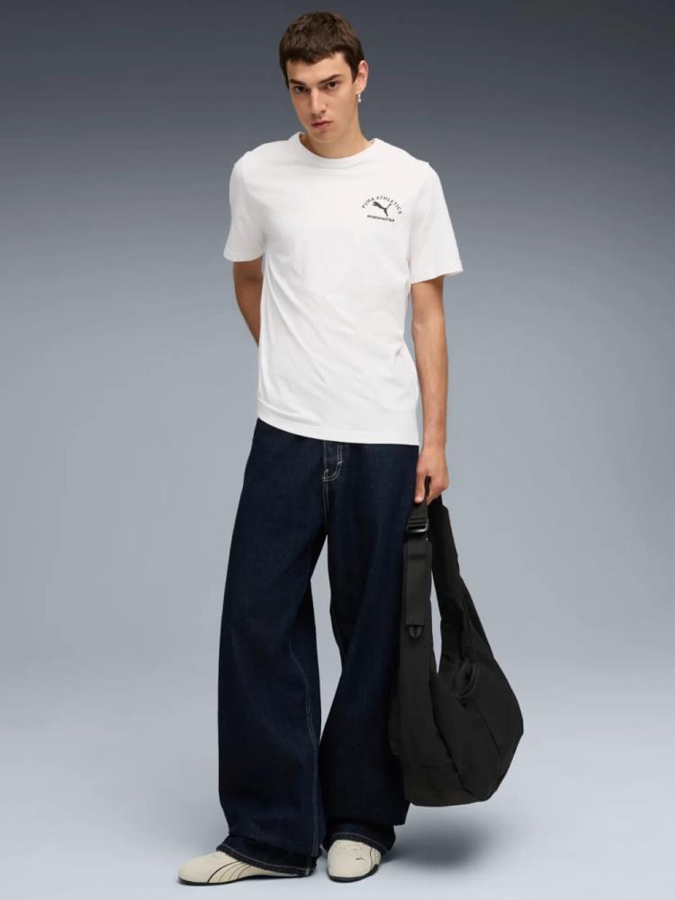 T-shirts de Algodão Homem Puma Class Graphic