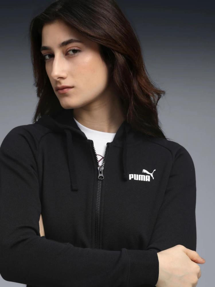 Fatos de Treino de Algodão Cardado com Capuz Mulher Puma
