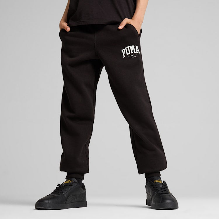 Calças de Algodão Cardadas Menino Puma