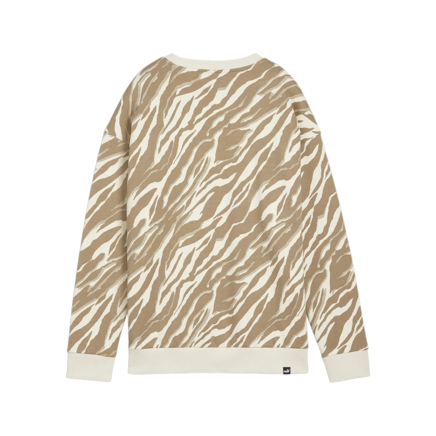 Sweatshirts de Algodão Mulher Puma Animal Print
