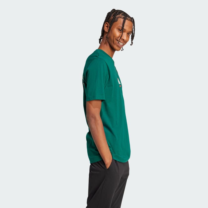 T-shirts de Algodão Homem Adidas Lounge Pizza