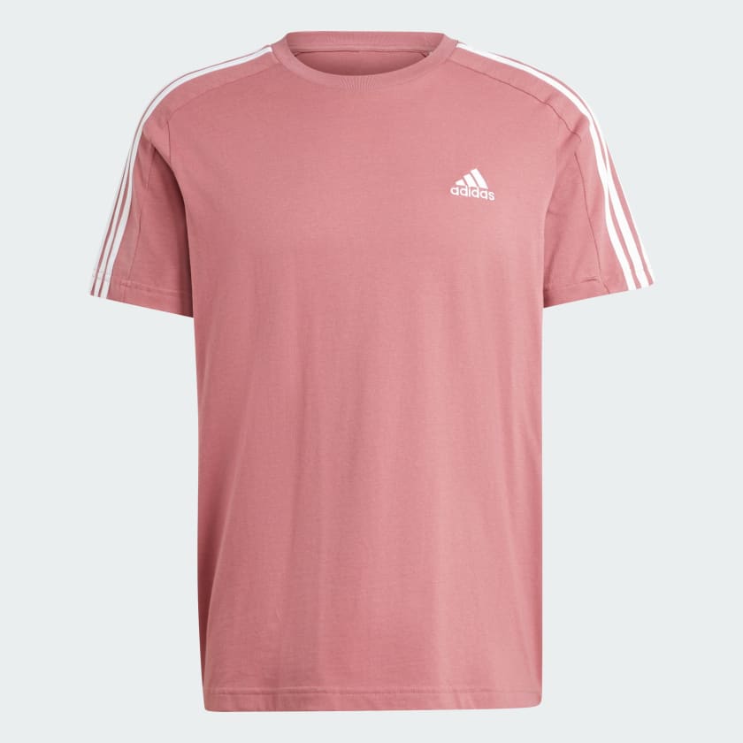 T-shirts de Algodão Adidas 3-Stripes Essentials