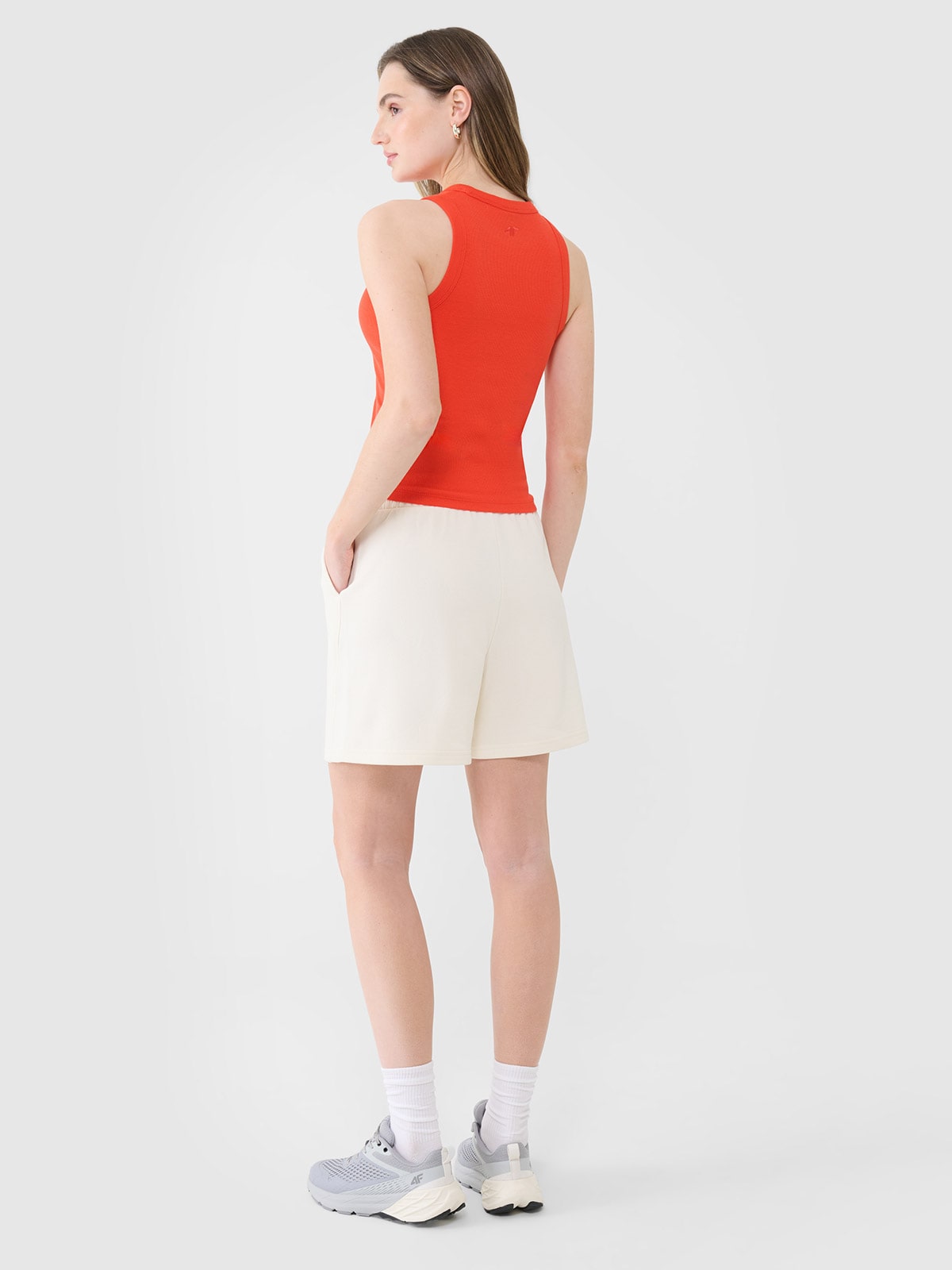 Calções de Algodão Oversized Mulher 4F