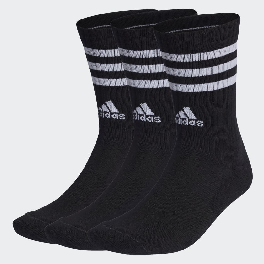 Meias Cano Alto Adidas 3 Stripes