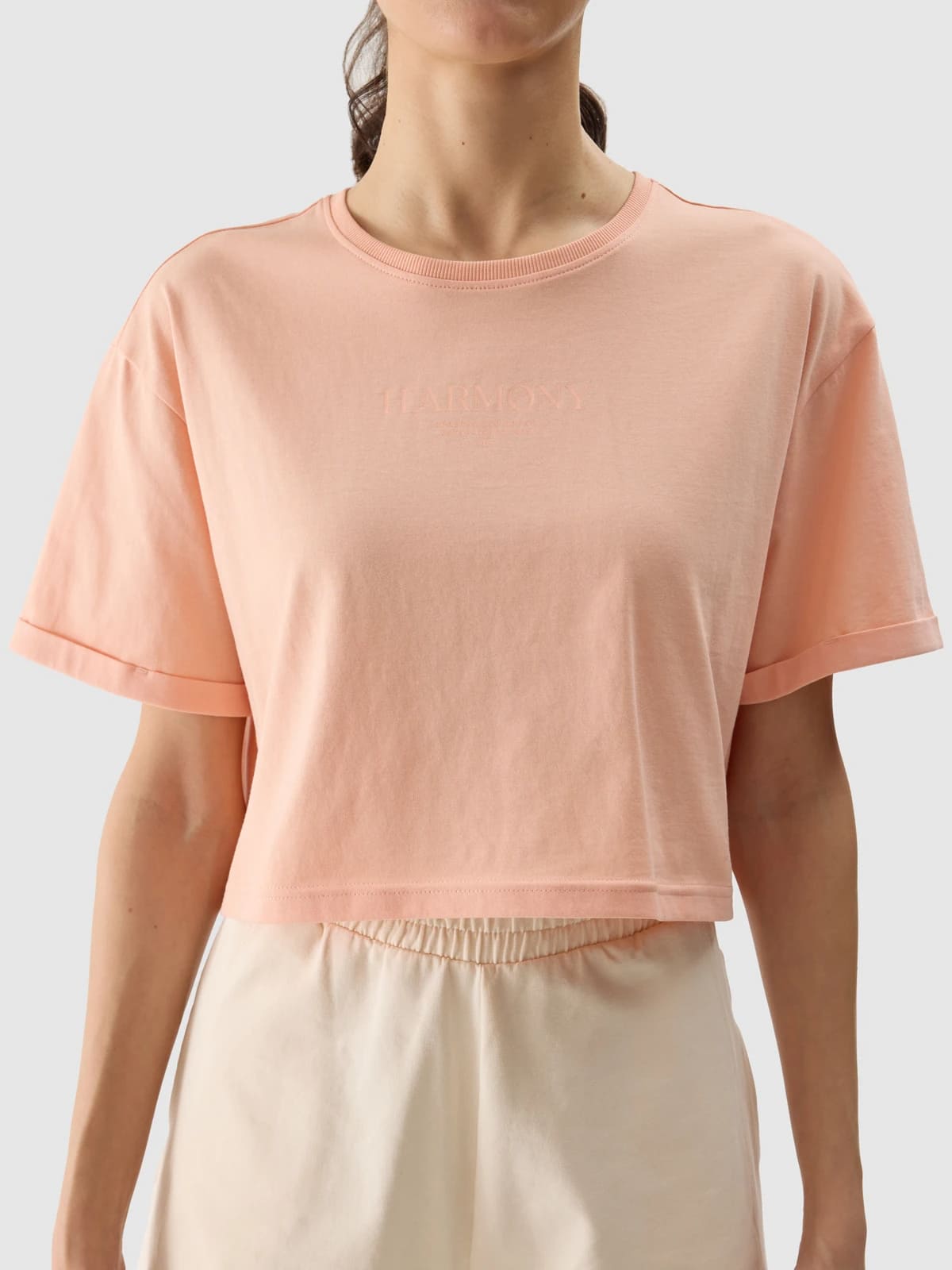 T-shirts de Algodão Mulher 4F Basic