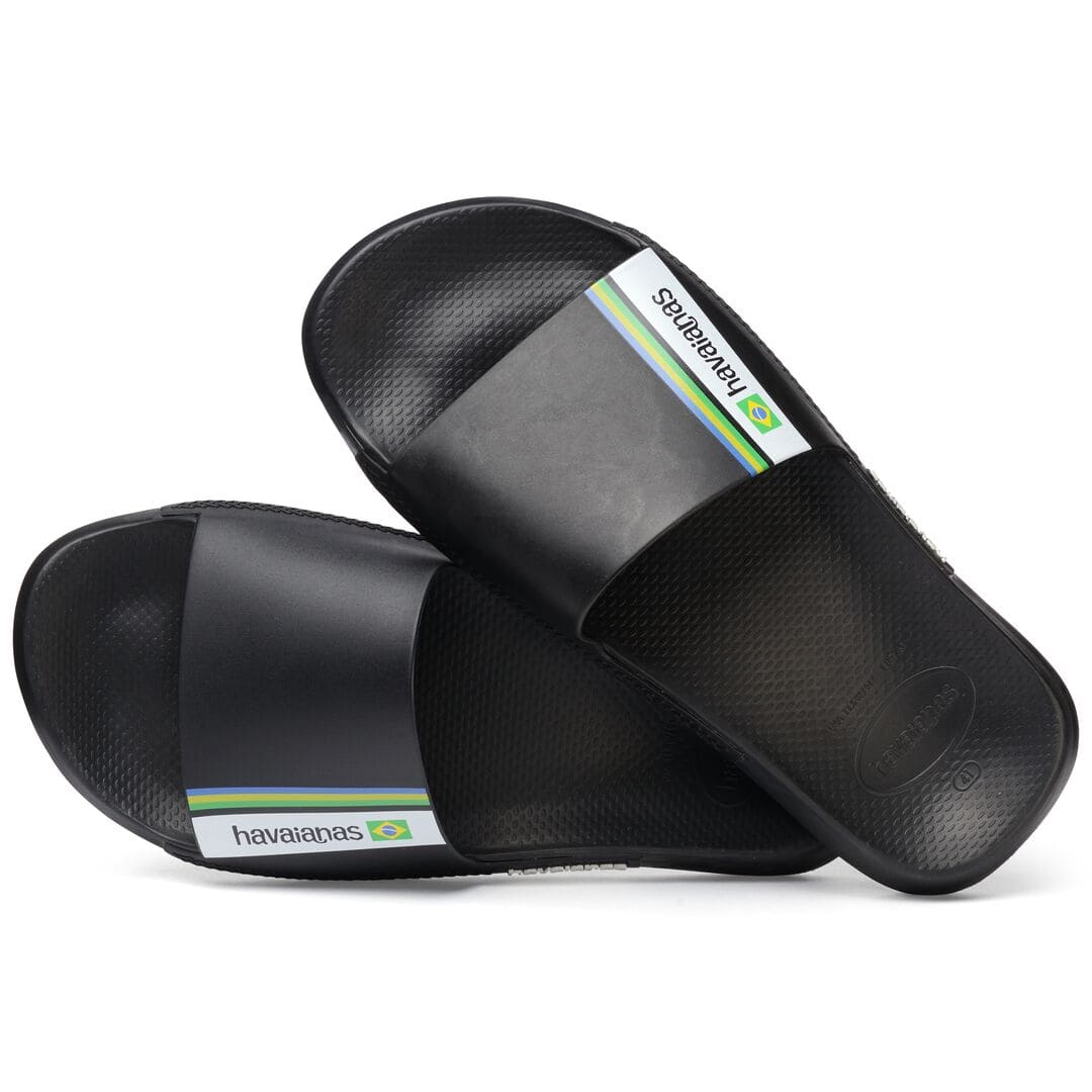 Chinelos Unissexo Havaianas Slide Brasil