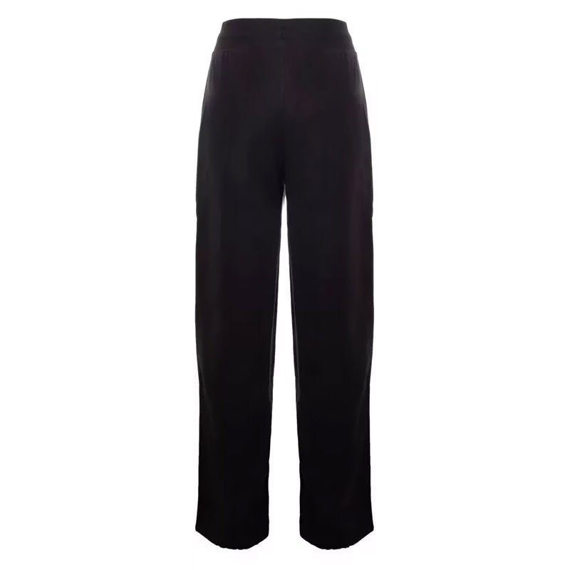 Calças de Algodão Largas com Cintura Alta Mulher Puma Ess Script