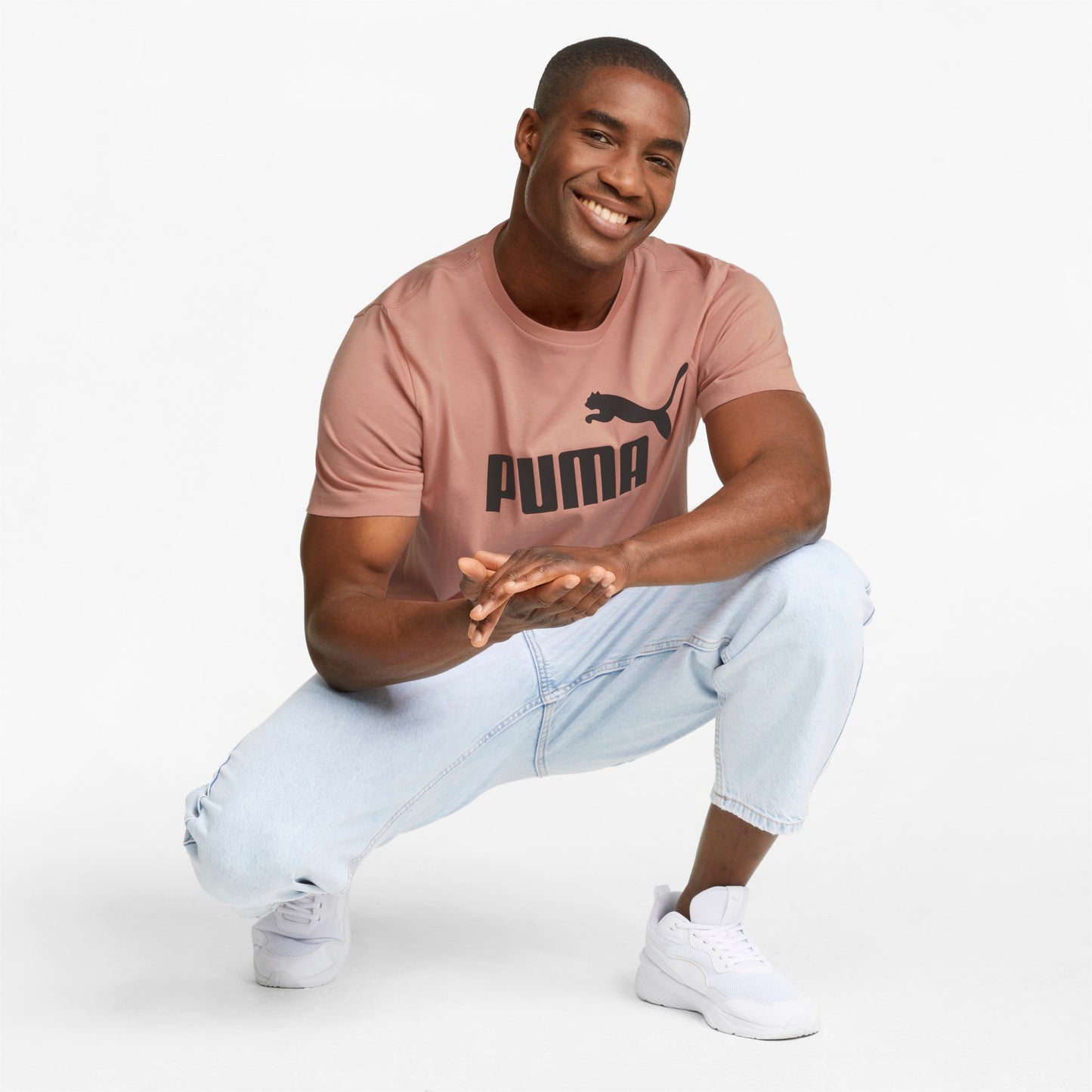 T-shirts Homem Puma Ess Logo