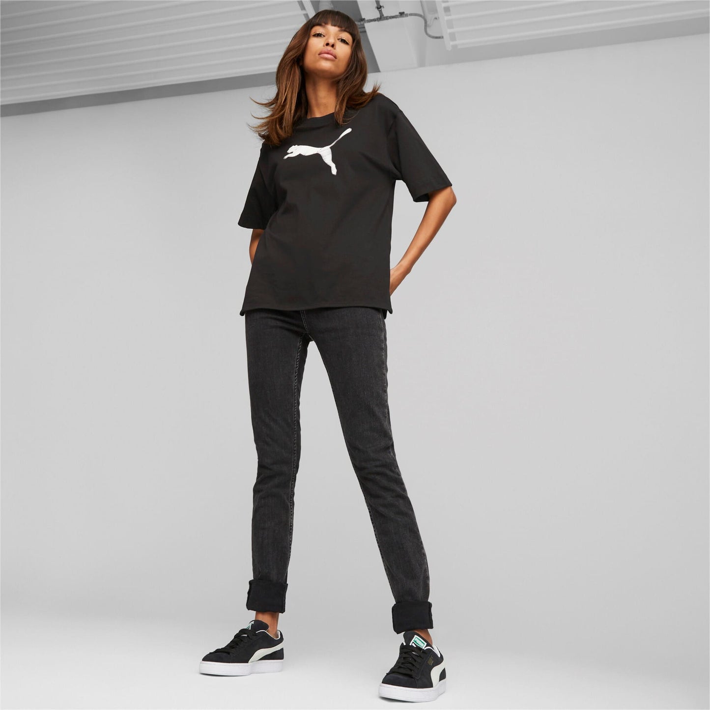 T-shirt Mulher Oversized Puma