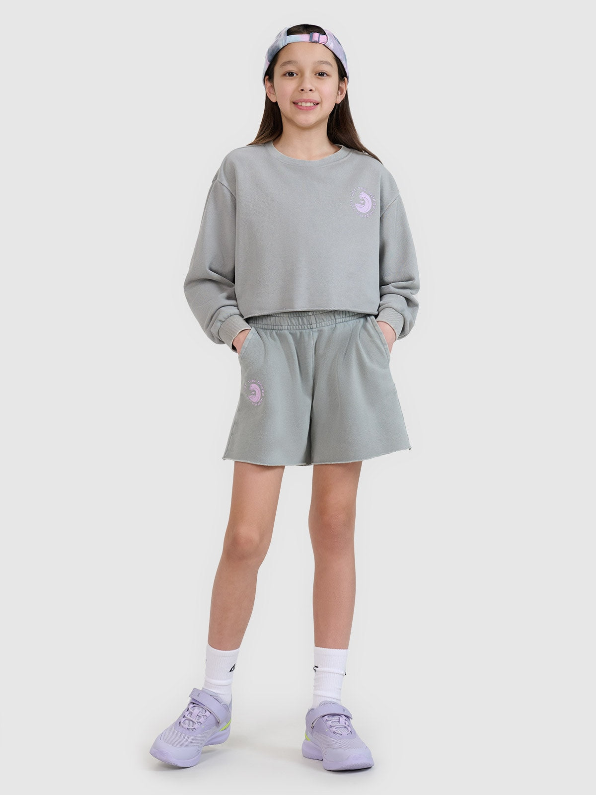 Sweatshirt de Algodão Menina 4F