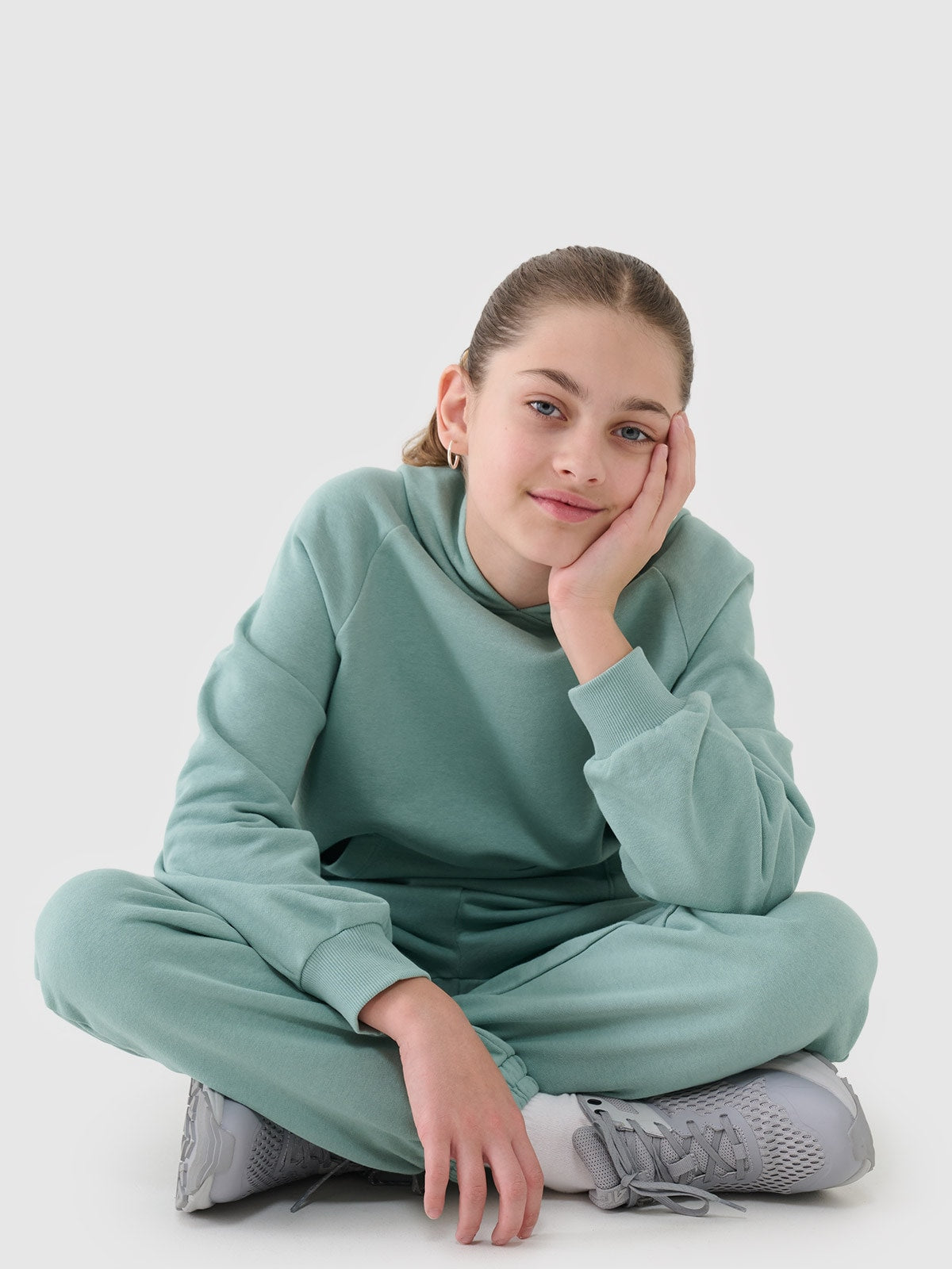 Sweatshirt de Algodão Menina 4F