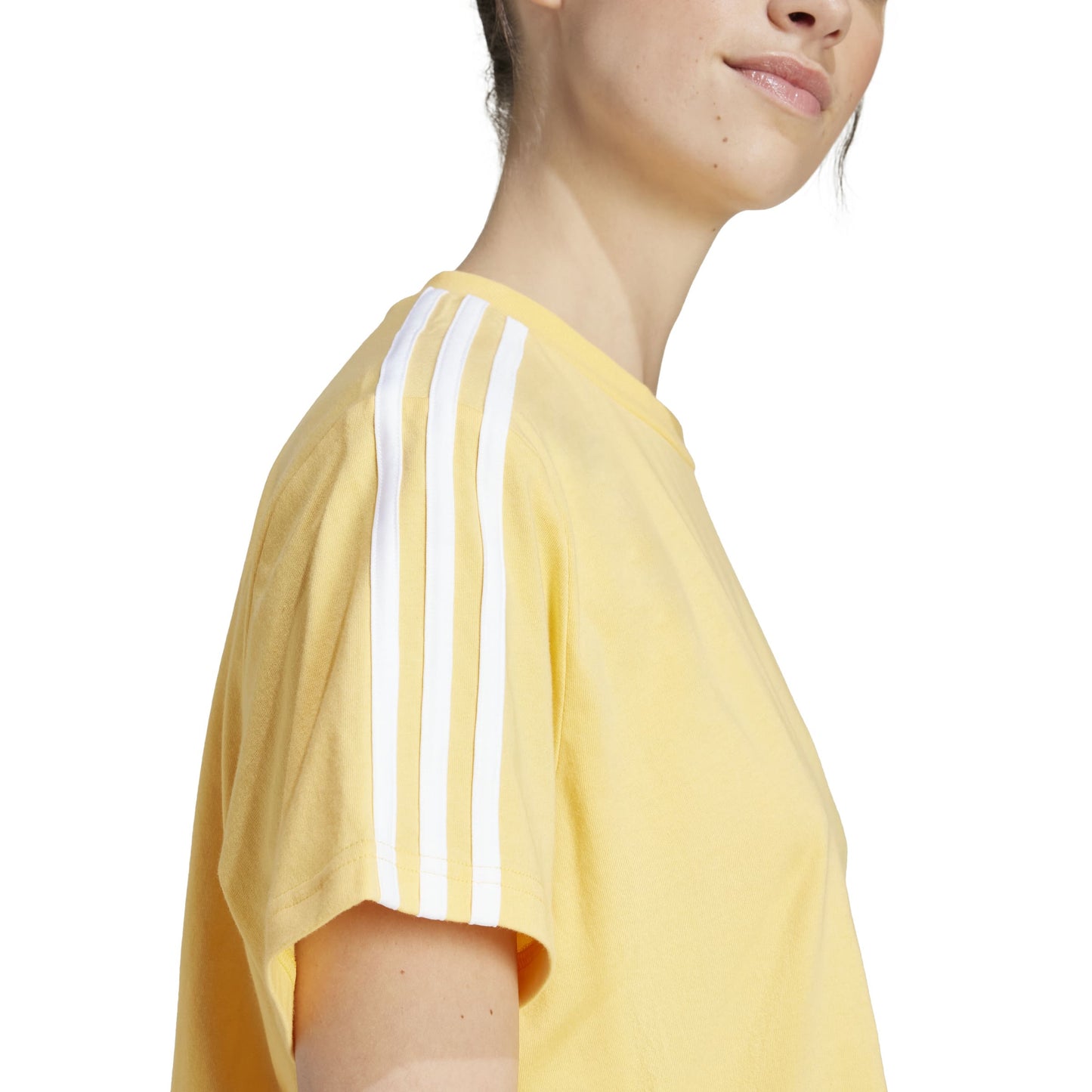 T-shirts de Algodão Adidas 3-Stripes Essentials