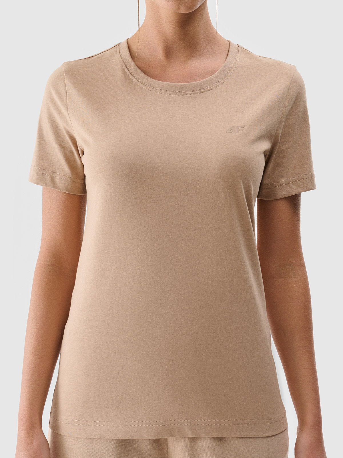 T-shirts de Algodão Básicas Mulher 4F