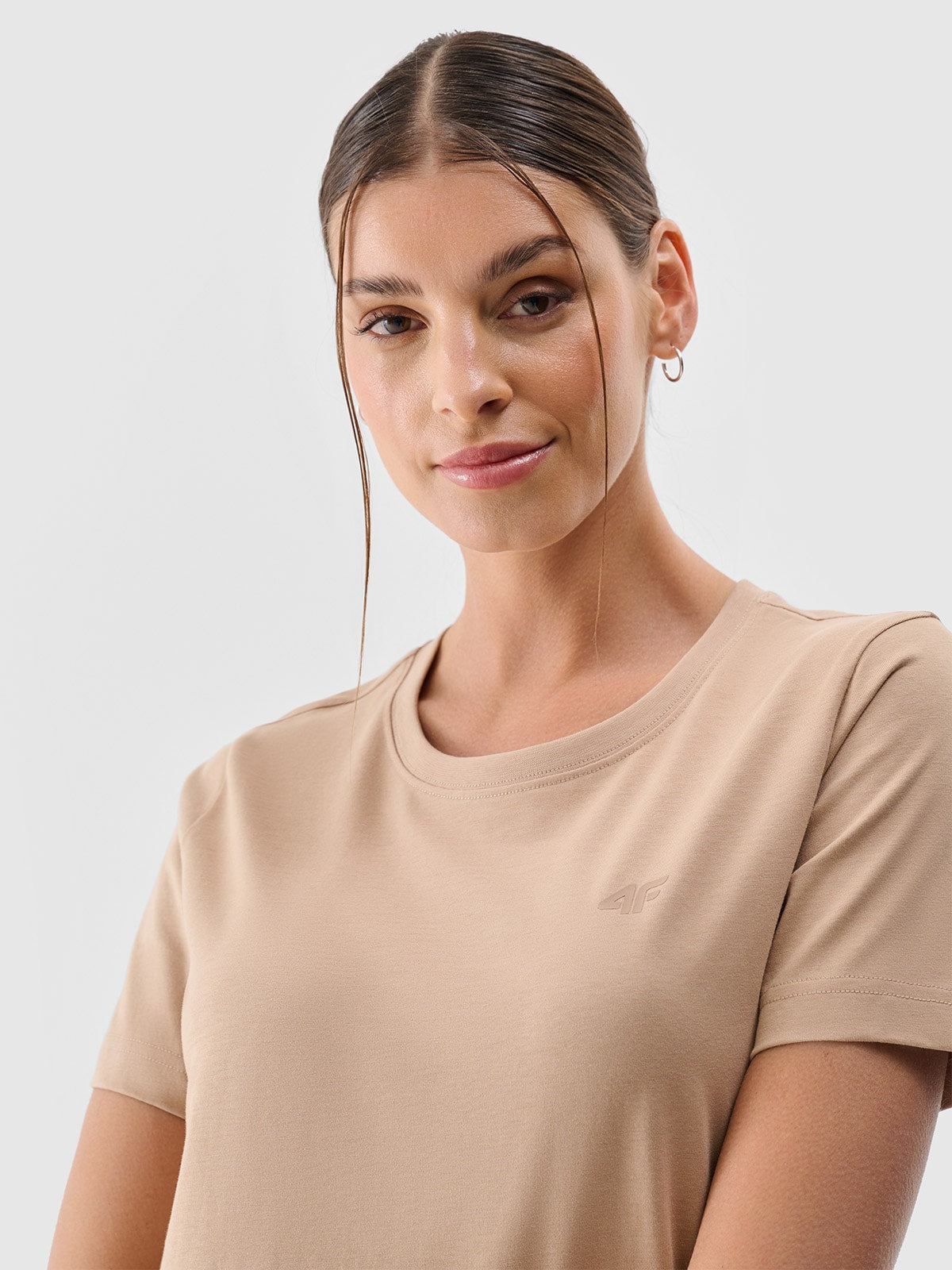 T-shirts de Algodão Básicas Mulher 4F