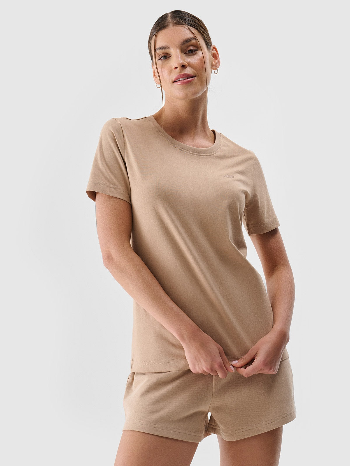 T-shirts de Algodão Básicas Mulher 4F