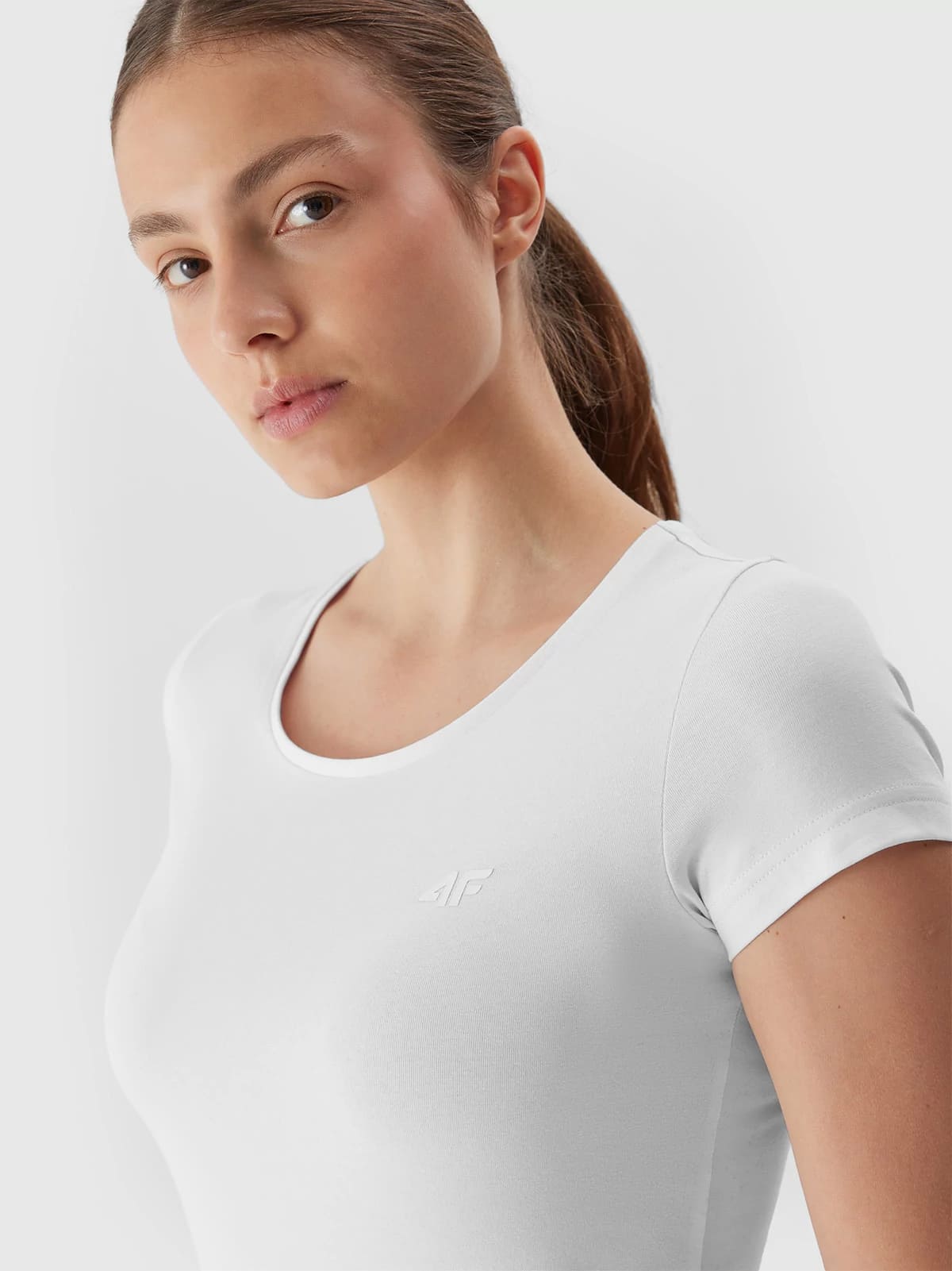 T-shirt Mulher de Algodão 4F