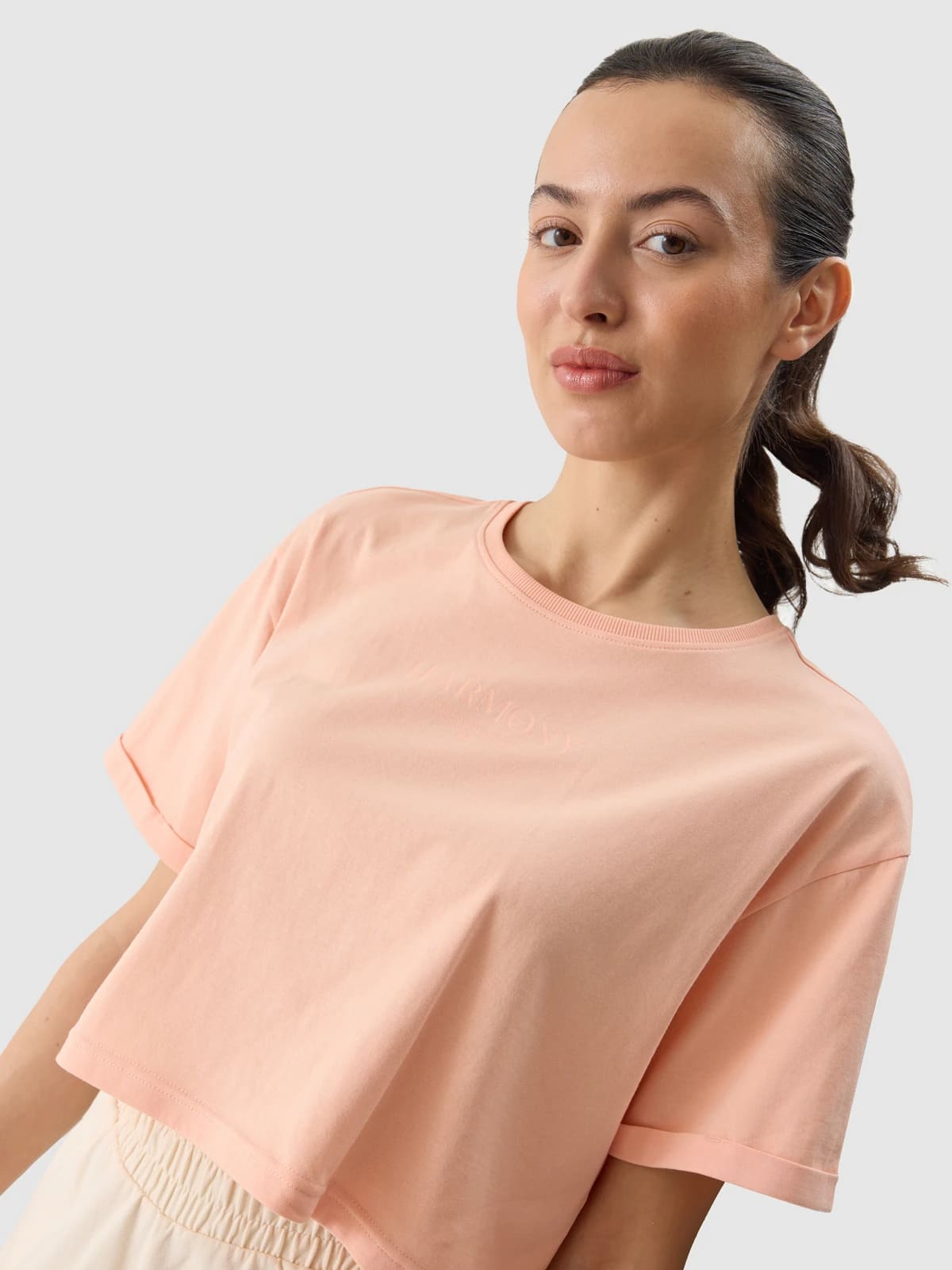 T-shirts de Algodão Mulher 4F Basic