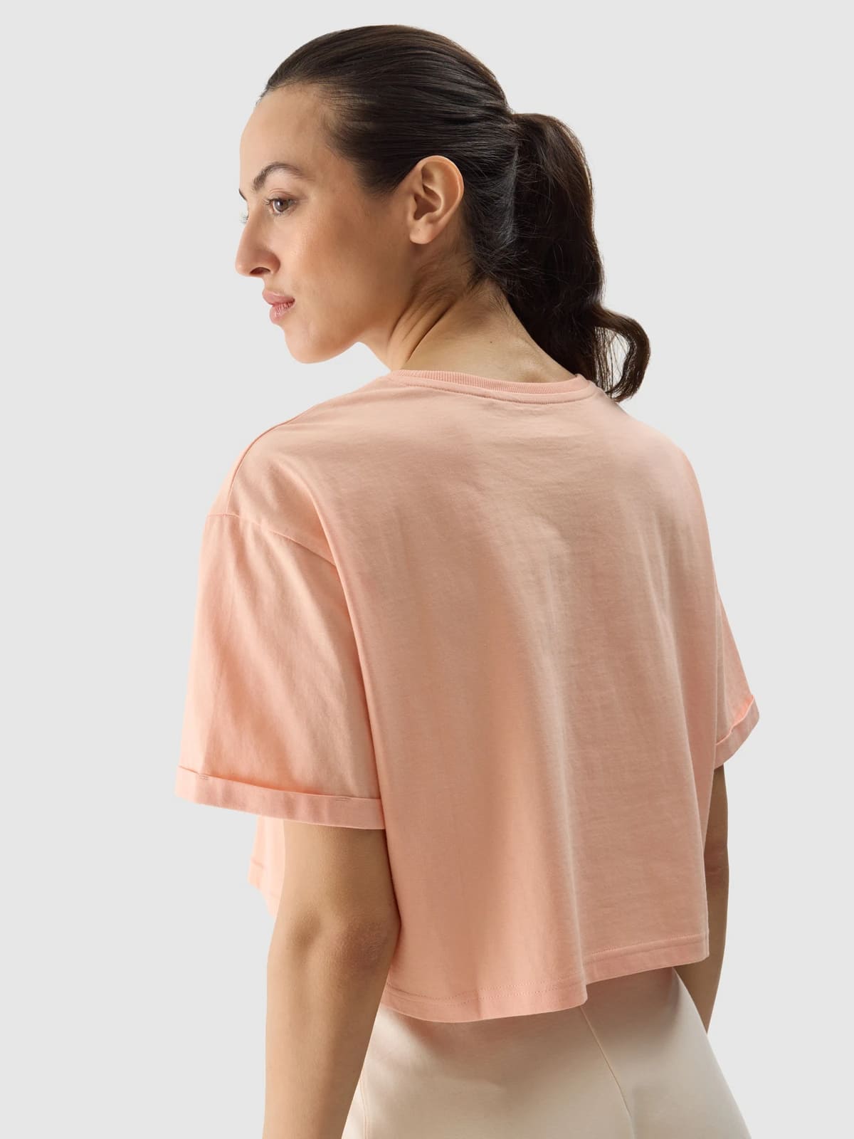 T-shirts de Algodão Mulher 4F Basic