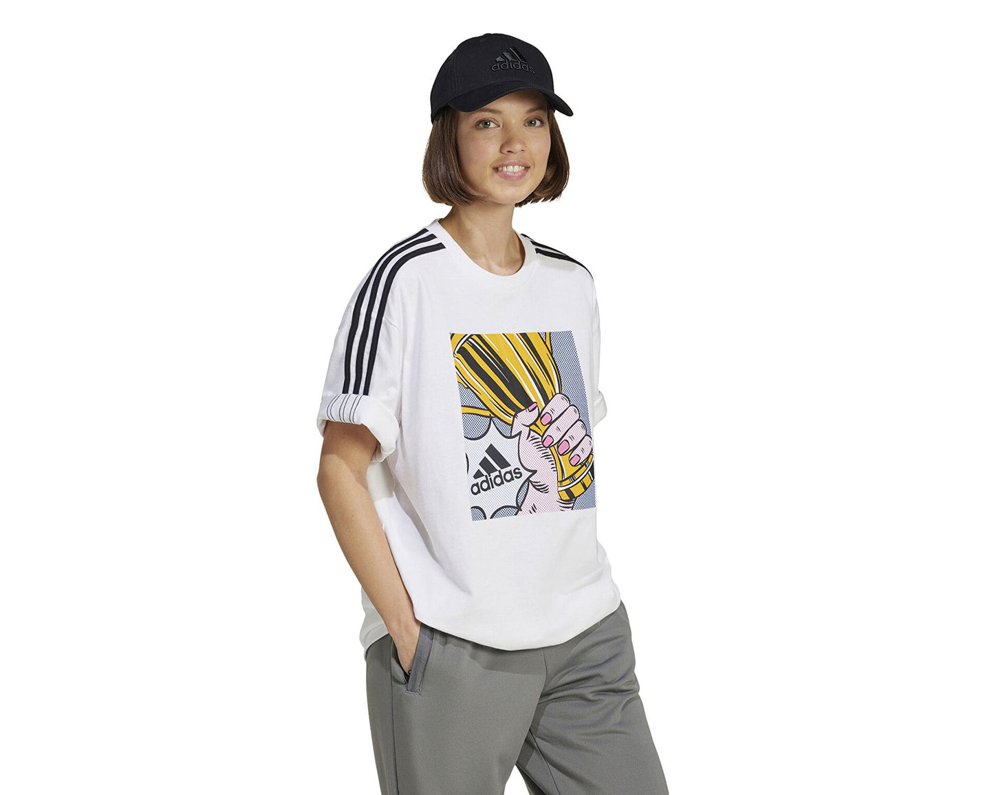 T-shirts Mulher Adidas Gallry Os
