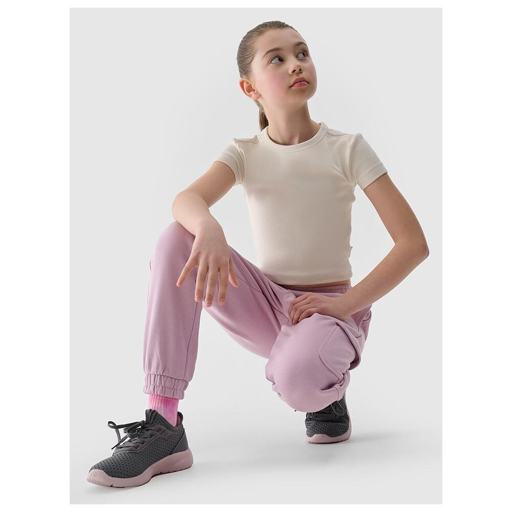 T-shirts de Algodão Básicas Menina 4F